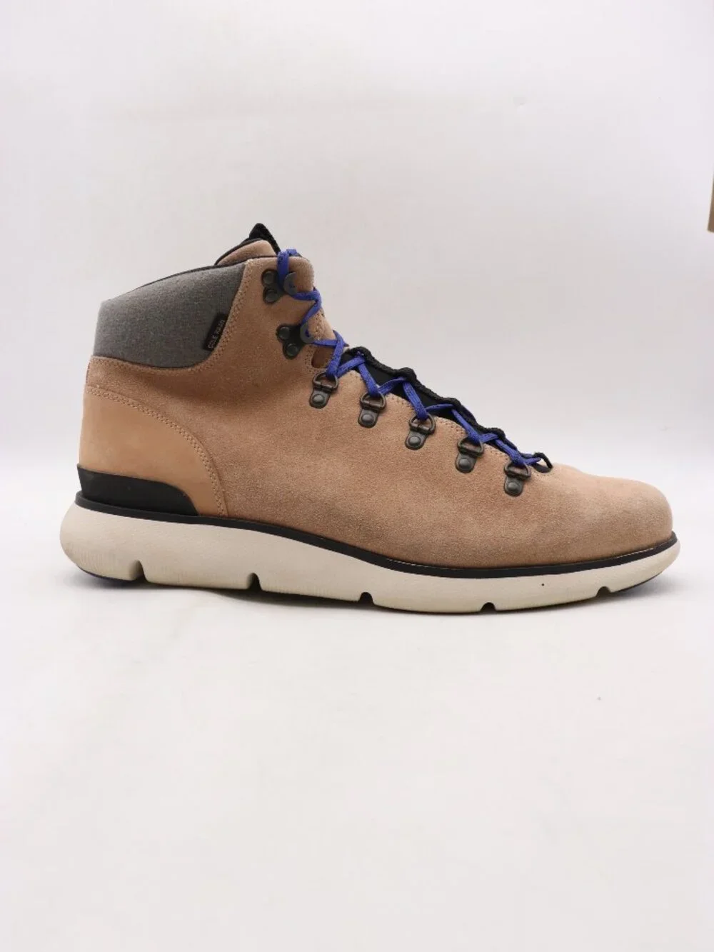 Cole Haan Zerogrand Omni Hiker Men's 12 M Casual Beige Suede Boots C35580